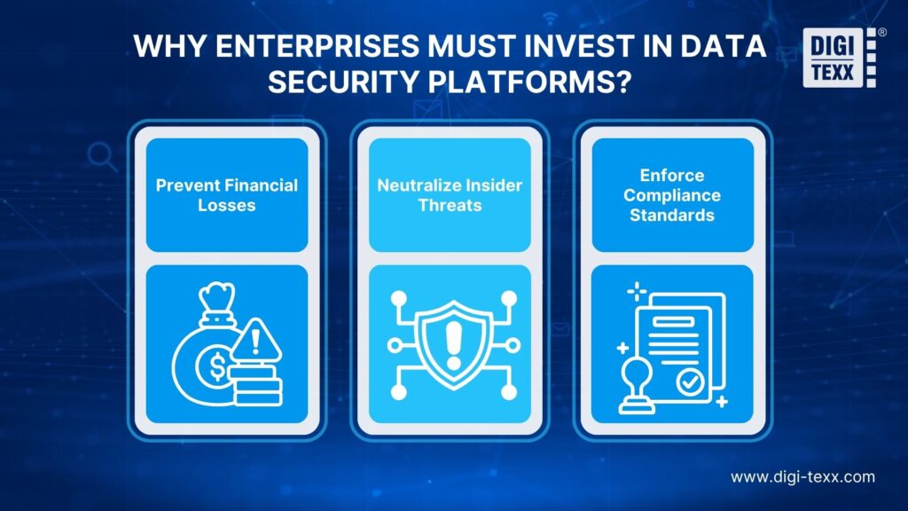 Three critical reasons to deploy new data security platforms.