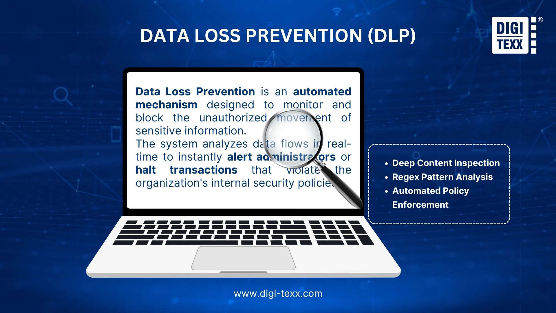 Data security software uses DLP to prevent leaks
