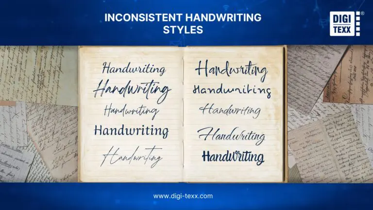 Common Errors in Handwriting Recognition & How to Fix Them | DIGI-TEXX