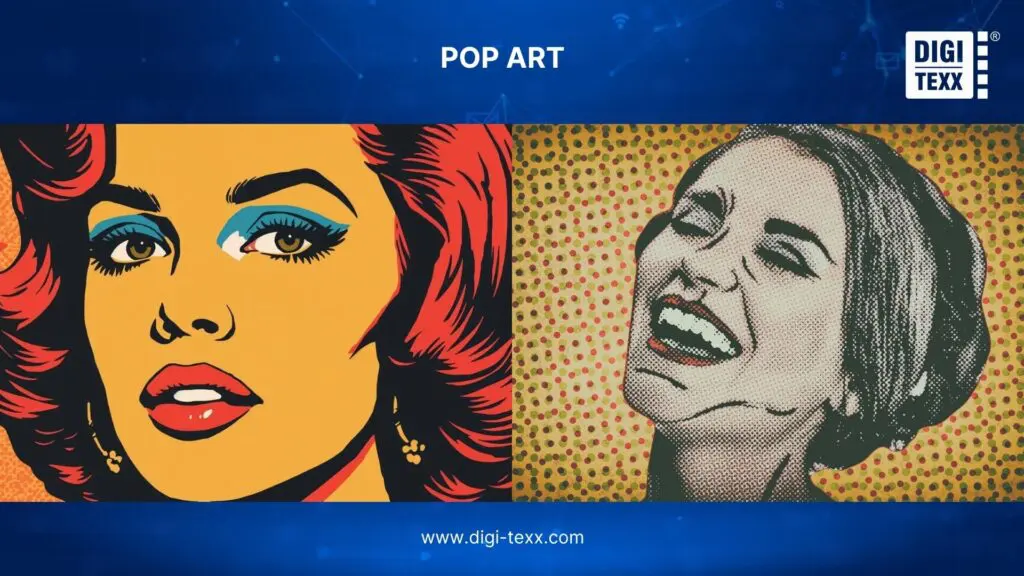 Pop art photo