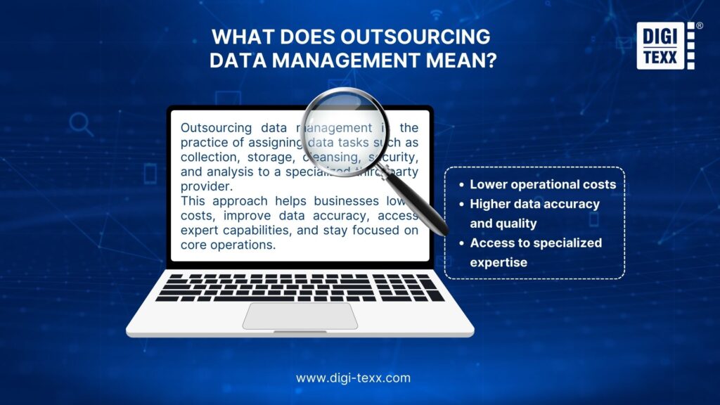 What Does Outsourcing Data Management Mean