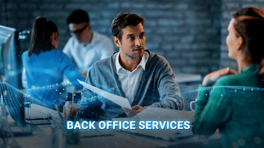 Back office management services