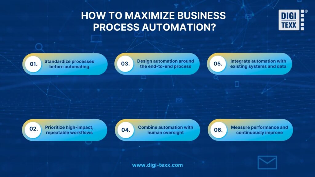 How to maximize business process automation examples?