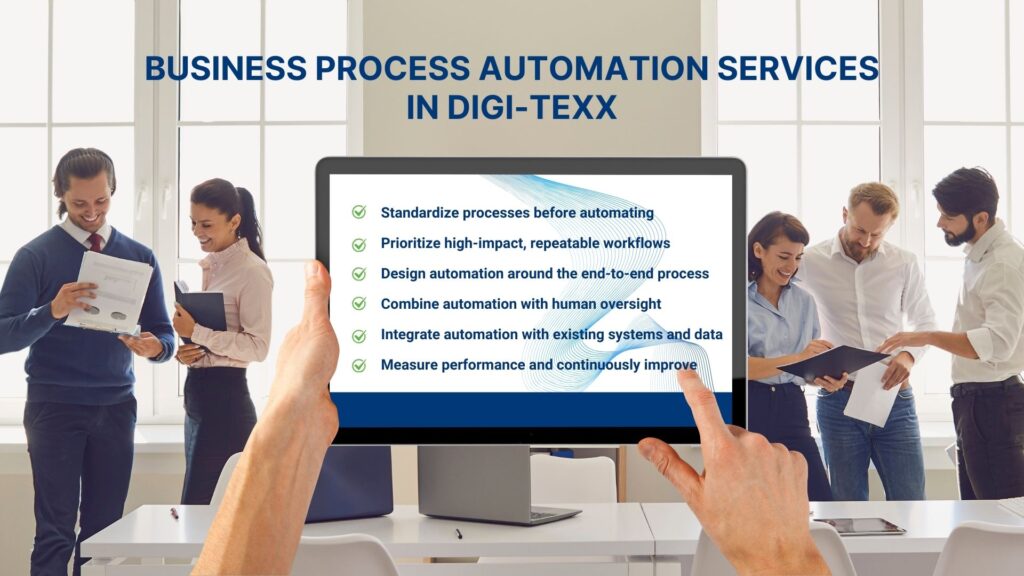 Best business process automation services in DIGI-TEXX