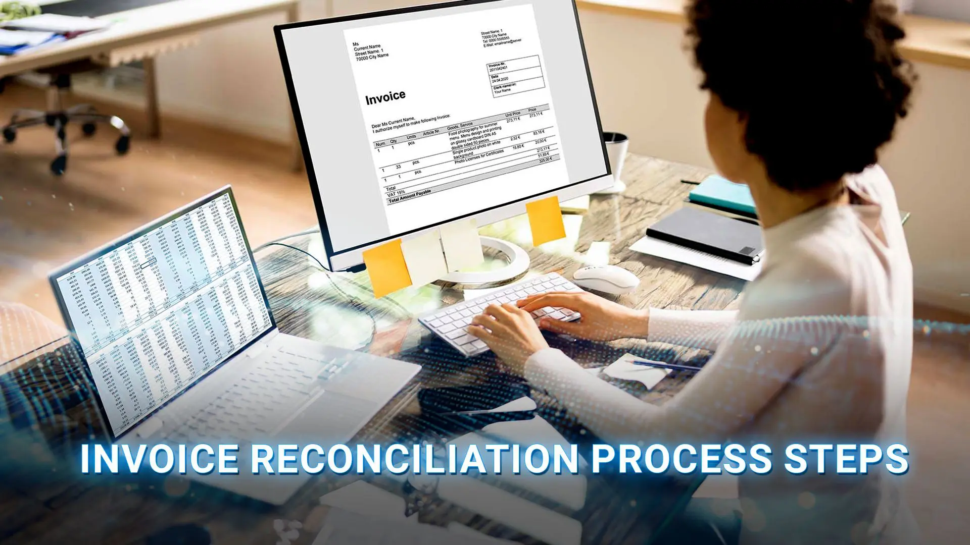 Invoice reconciliation process
