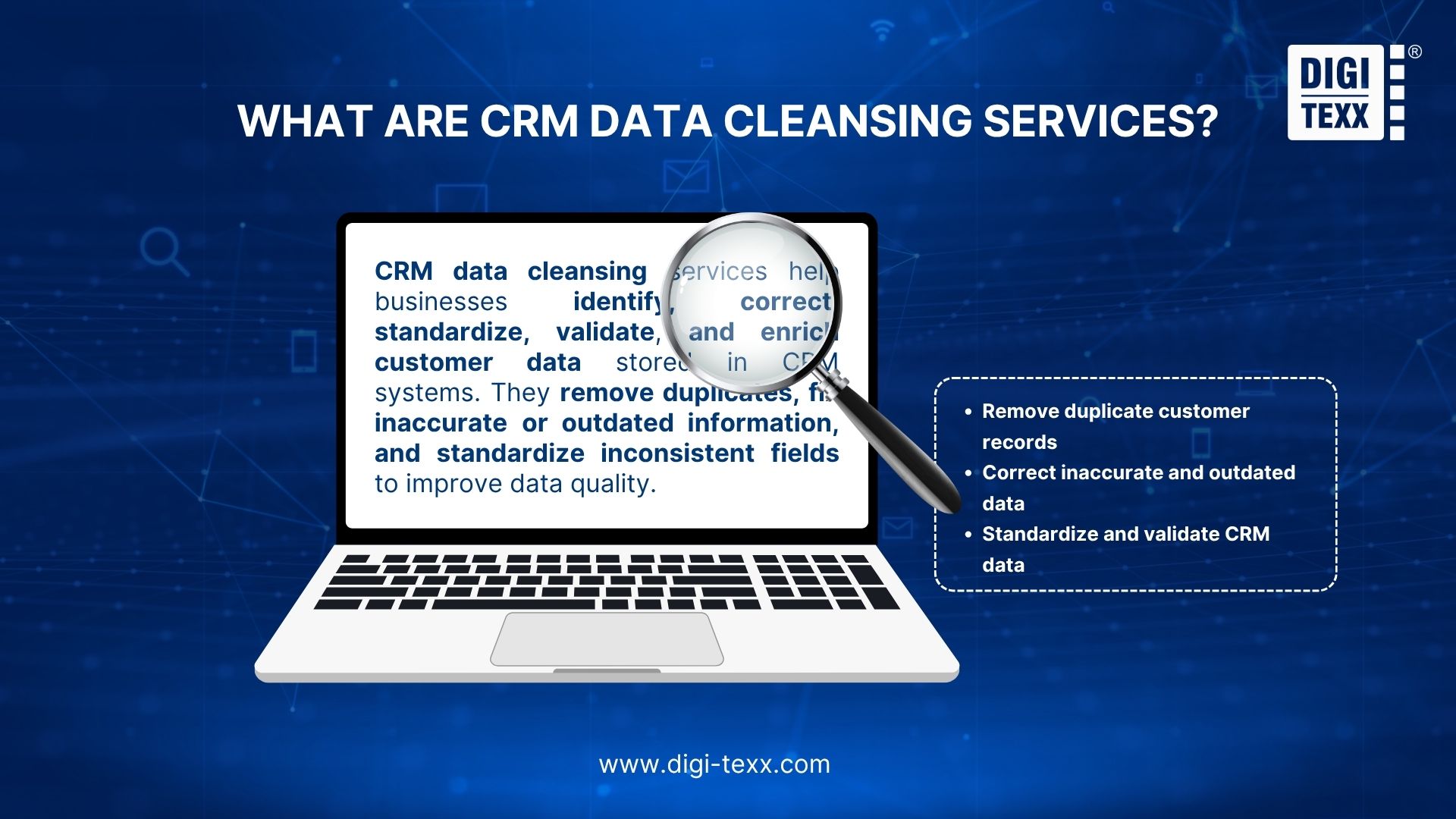 crm data cleanup services