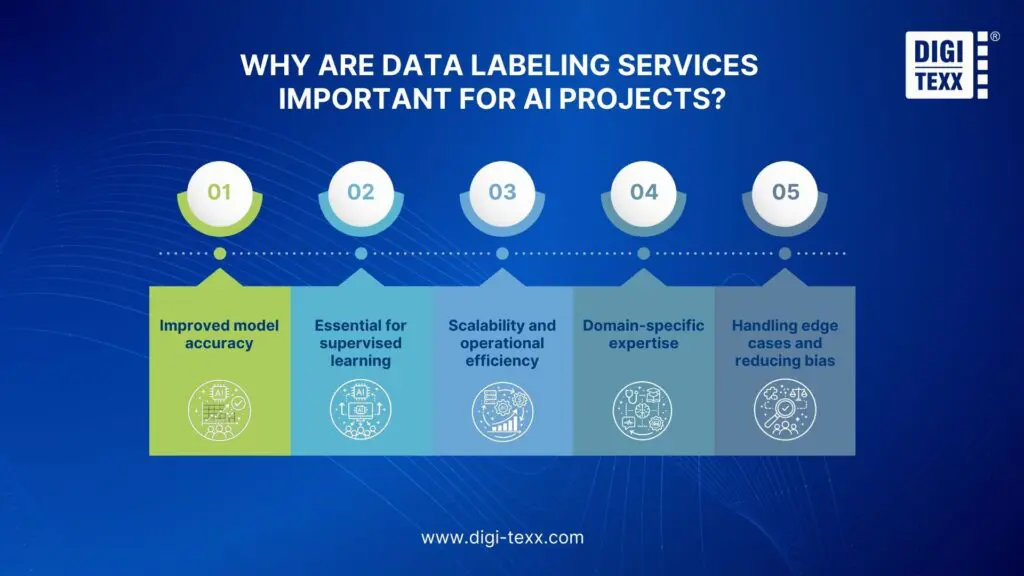 Why data labeling services are important for AI projects