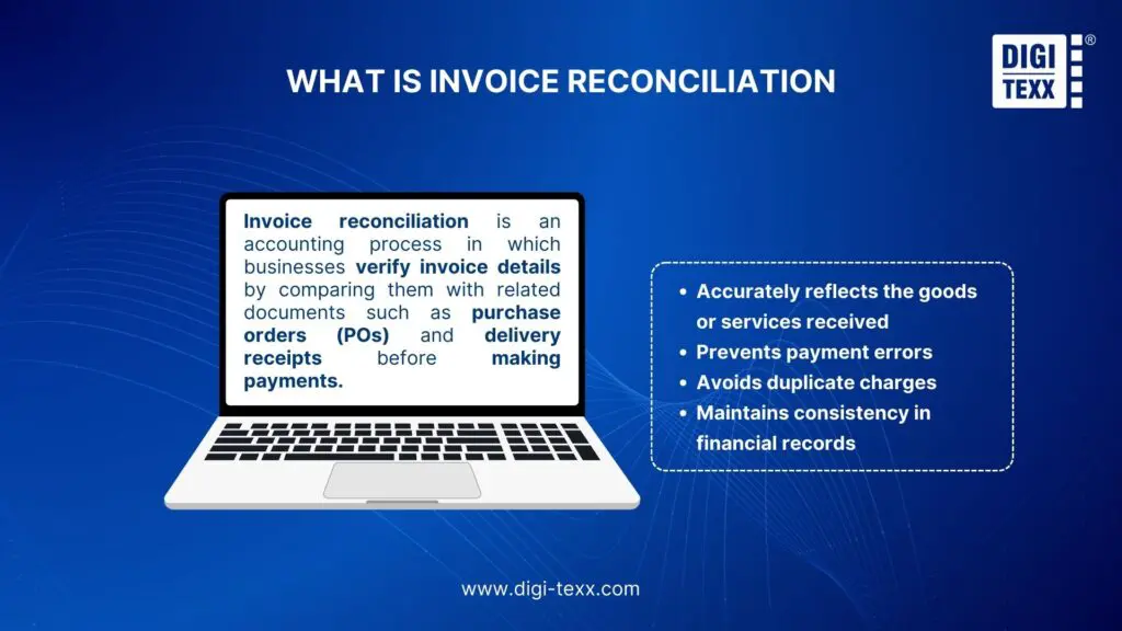 What is invoice reconciliation
