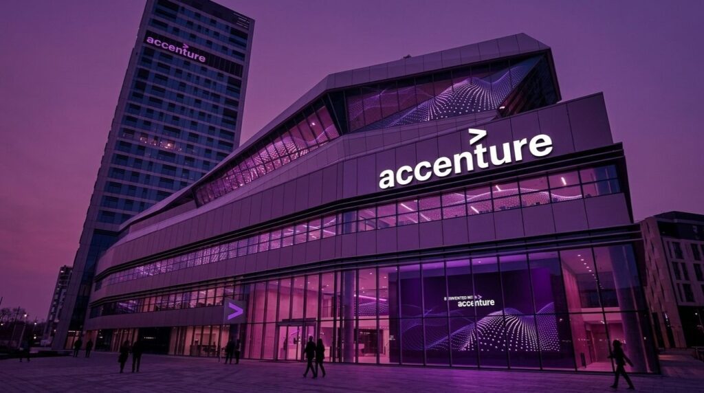 Accounts Payable Outsourcing: Pros, Cons, Costs And Top Providers 6 Accenture global corporate building exterior
