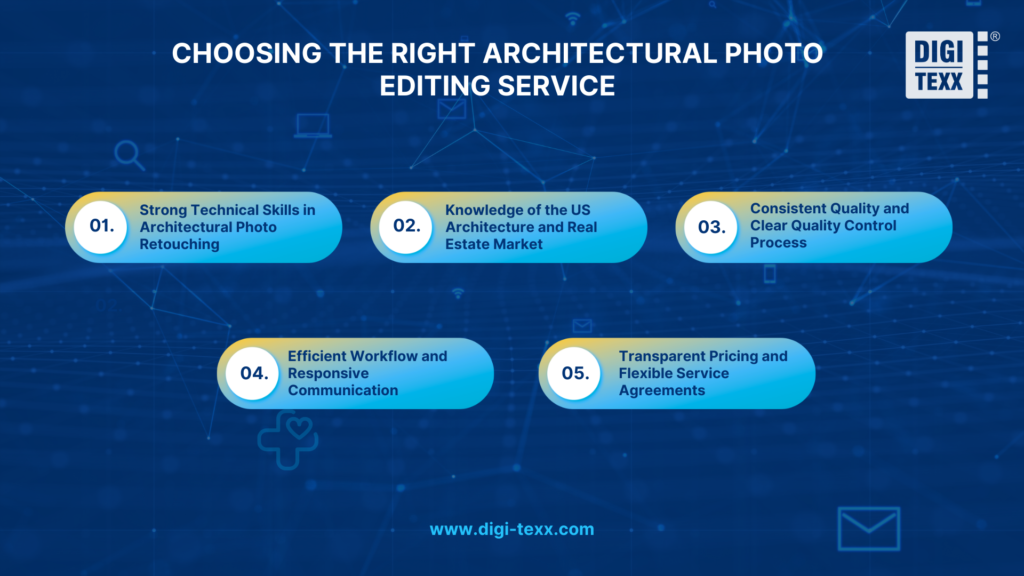 Choosing the right architectural photo editing service