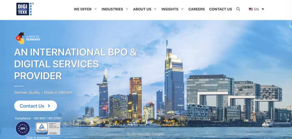 DIGI-TEXX data entry outsourcing company (outsource offline data entry) providing document digitization, OCR, and intelligent document processing solutions