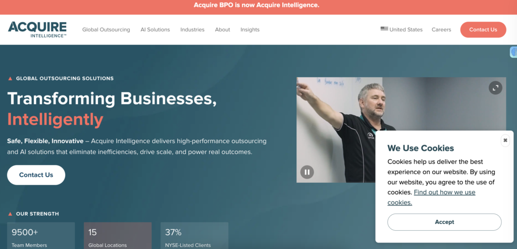 Acquire BPO data entry outsourcing company (online data entry outsourcing companies) offering back-office outsourcing and document processing services