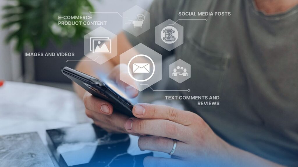 Typpes of user-generated content