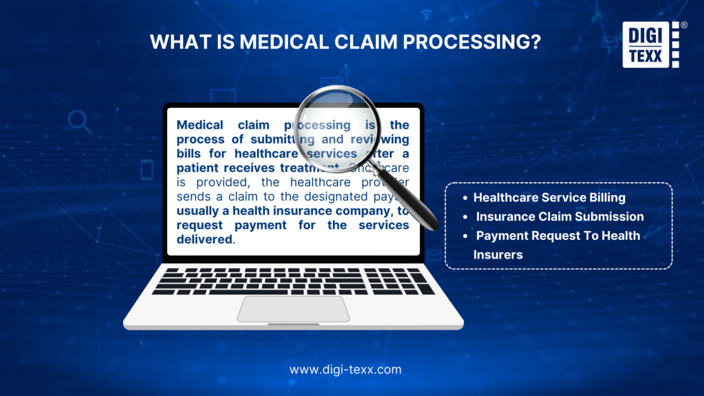 definition of medical claim processing