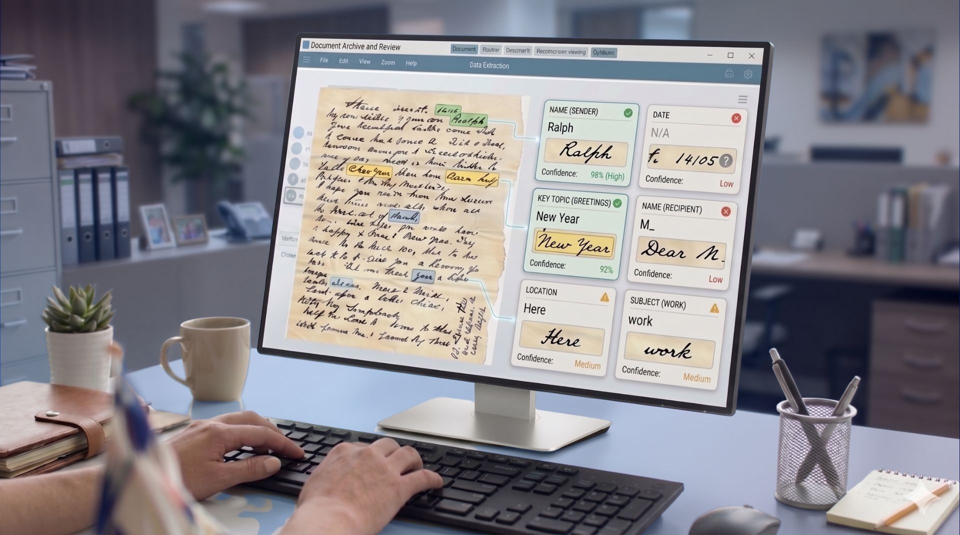 DOCUMENT PROCESSING SERVICES