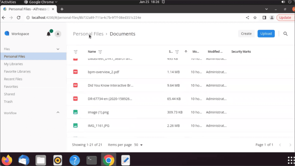 enterprise file management system Hyland Alfresco document management platform