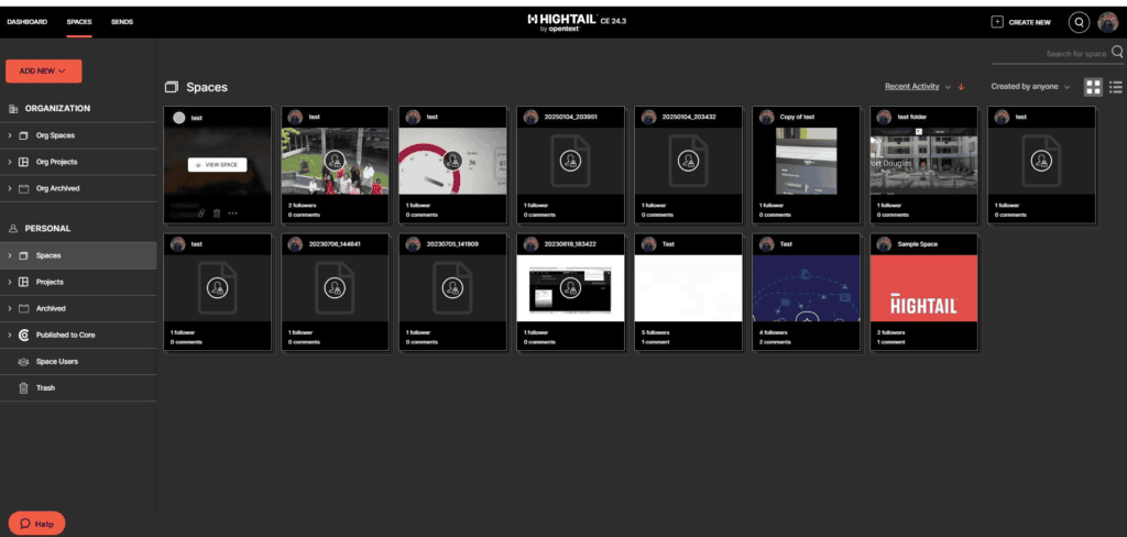 Hightail Business software for file management and creative document collaboration