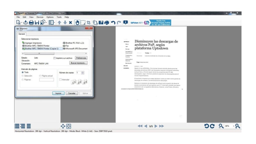  PaperScan scanning software