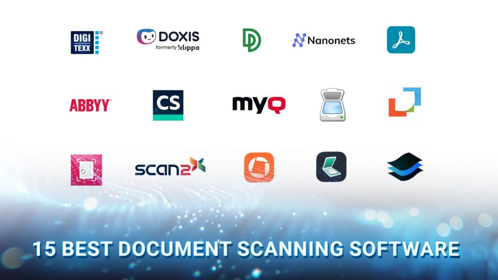 Document scanning software supporting secure digitization and efficient document access