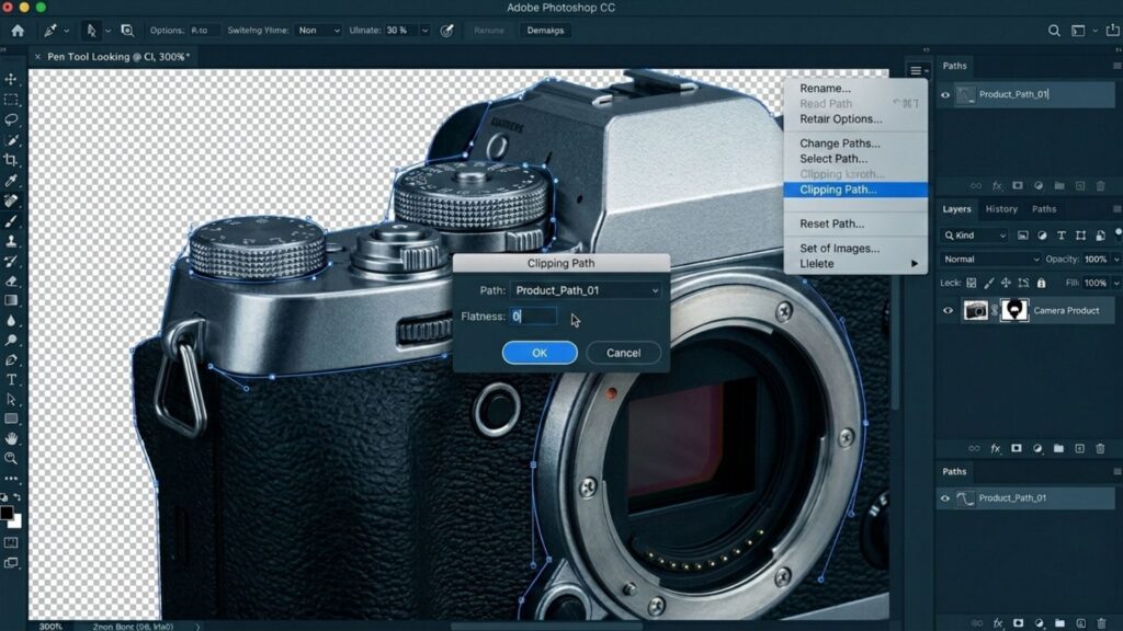 What Is A Clipping Path? Learn To Use Professional Image Isolation 9 phase 2: activating the clipping path attribute