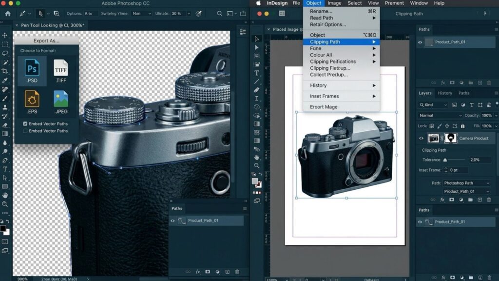 What Is A Clipping Path? Learn To Use Professional Image Isolation 10 phase 3: exporting and control layout