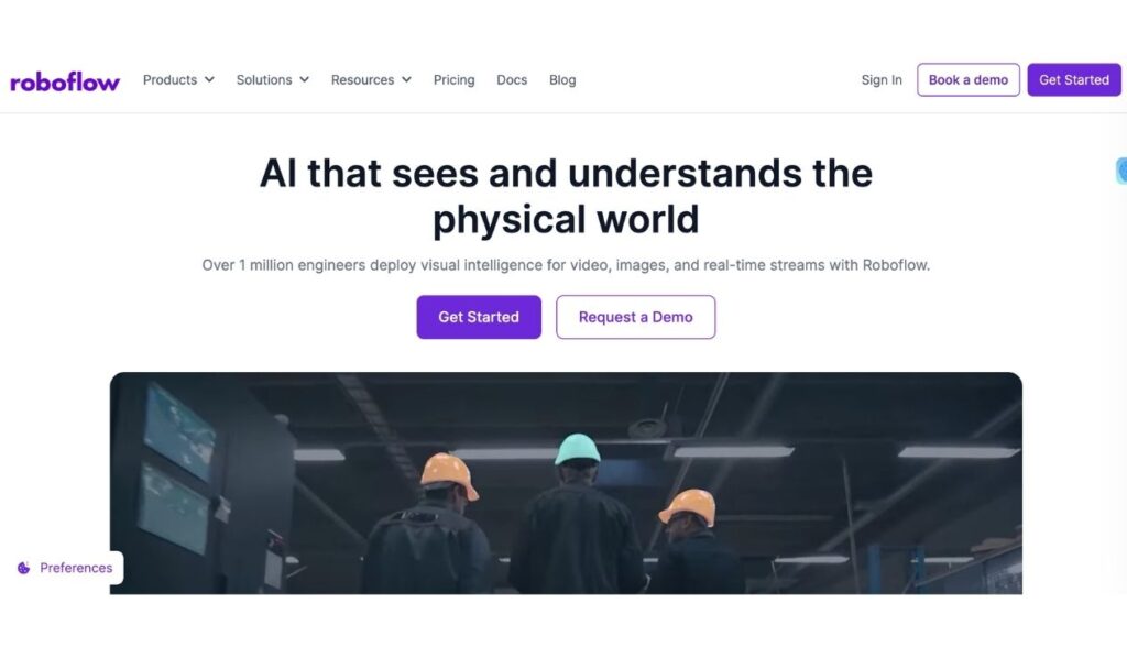 Roboflow computer vision training data platform