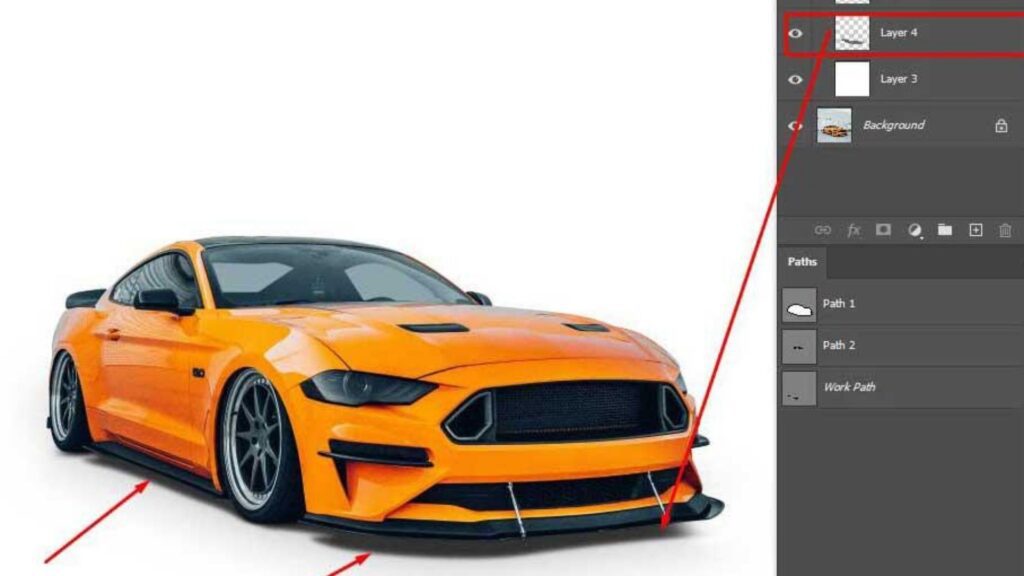 Car Photo Editing: Complete Guide To Professional Vehicle Photos 5 Natural shadow creation in automotive photo editing