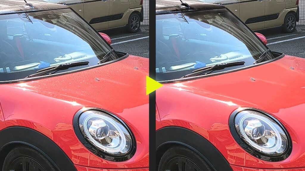 Car Photo Editing: Complete Guide To Professional Vehicle Photos 6 Window and glass retouching for car photos