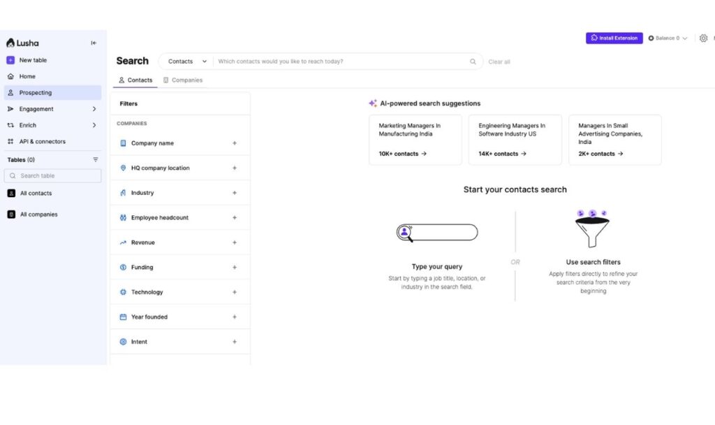 Top 20 Data Enrichment Tools To Improve Data Quality In 2026 11 Lusha contact enrichment tools showing verified b2b contact data enrichment from LinkedIn