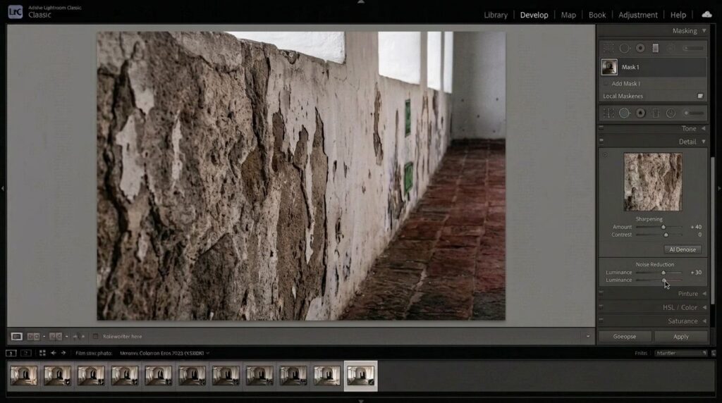 Edit Photos In Lightroom Online Free: Quick Guide For Beginners 2026 7 Detail panel settings to edit photos in Lightroom