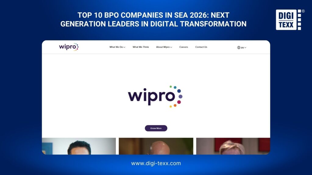 Wipro 10 BPO Companies In SEA