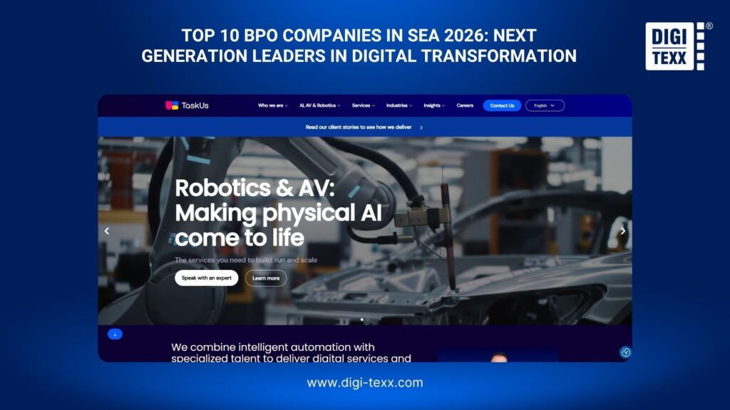 TaskUs 10 BPO Companies In SEA