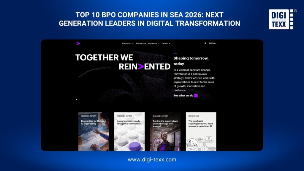 Accenture 10 BPO Companies In SEA