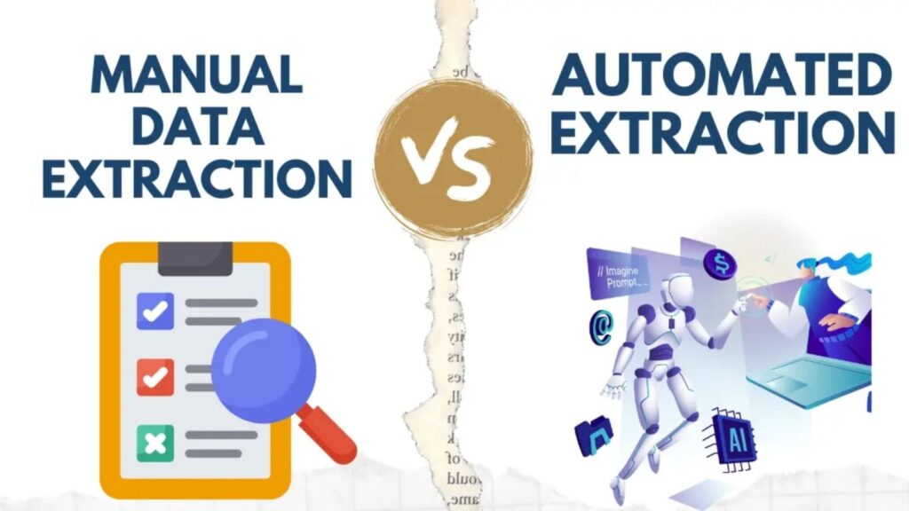 Manual data extraction and Automated data extraction