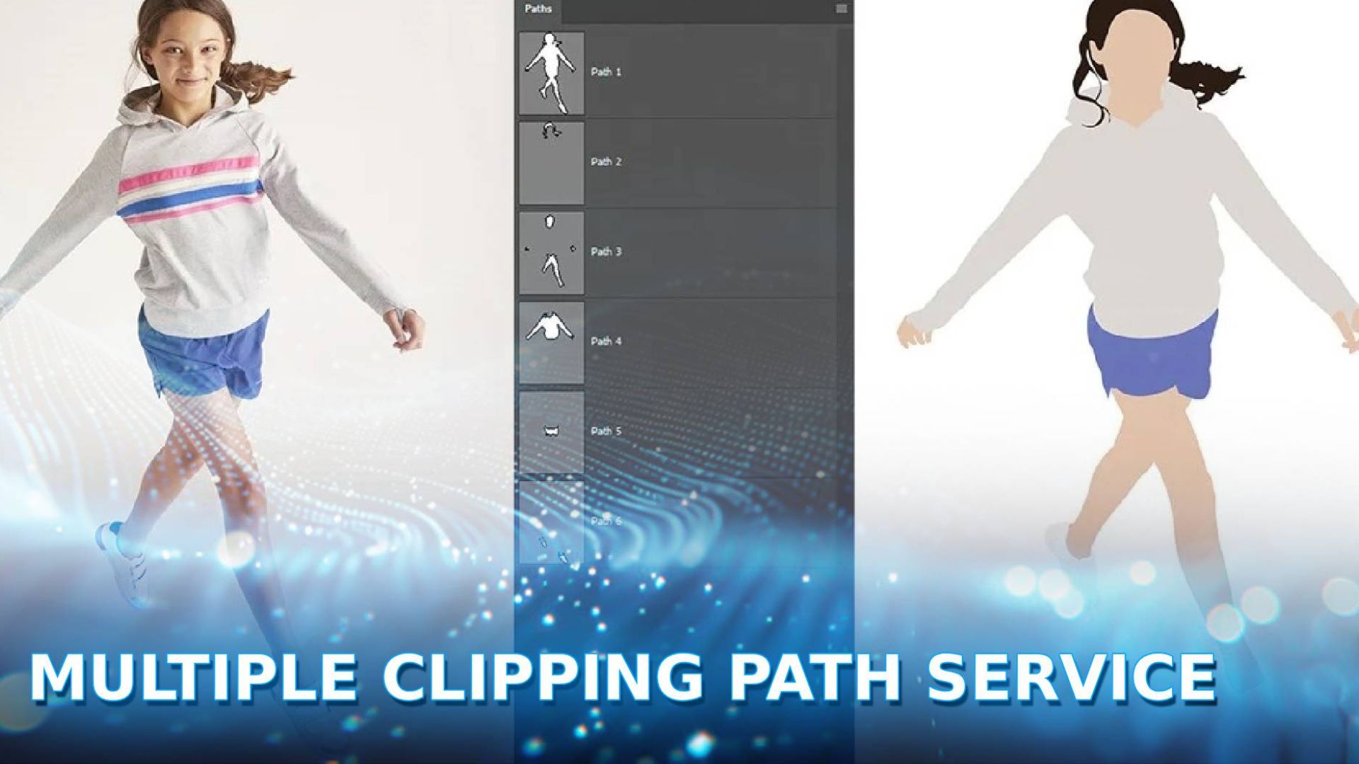 multiple clipping path service