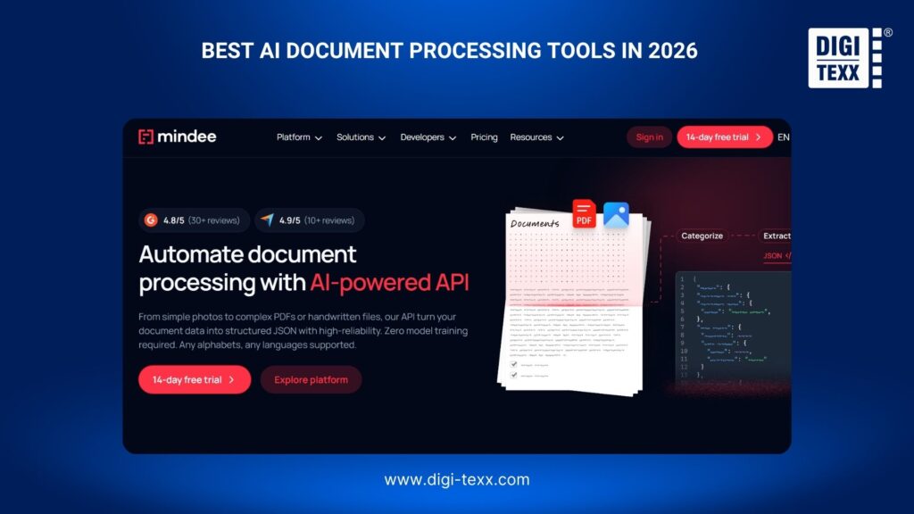 UiPath combines AI-powered document understanding with RPA to extract information and automate end-to-end business workflows (Source: Internet)