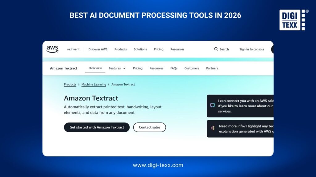 best ai tools for extracting data from documents 2026