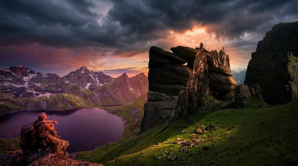 Creative adjustments in AI photo editing software