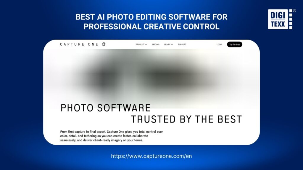 Capture One Pro AI-powered photo editing software