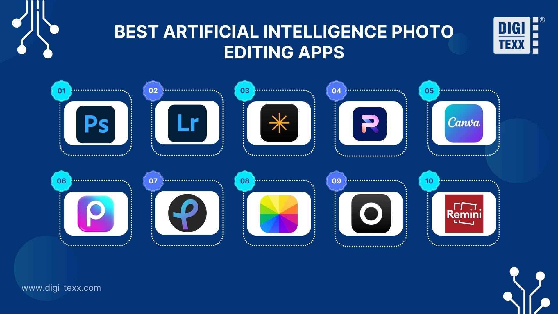 top artificial intelligence photo editing apps
