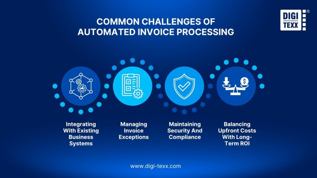 Automated Invoice Processing: How It Works, Benefits & Best Software 12 Common challenges of implementing automated invoice processing