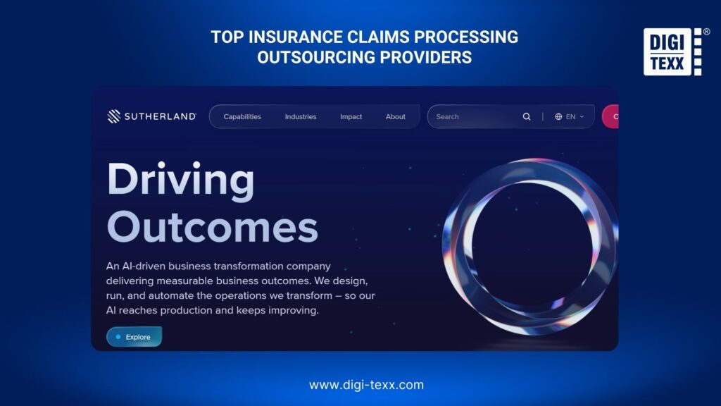 Best Insurance Claims Processing Outsourcing BPO In The US 2026 9 Sutherland is a top insurance claims processing outsourcing provider