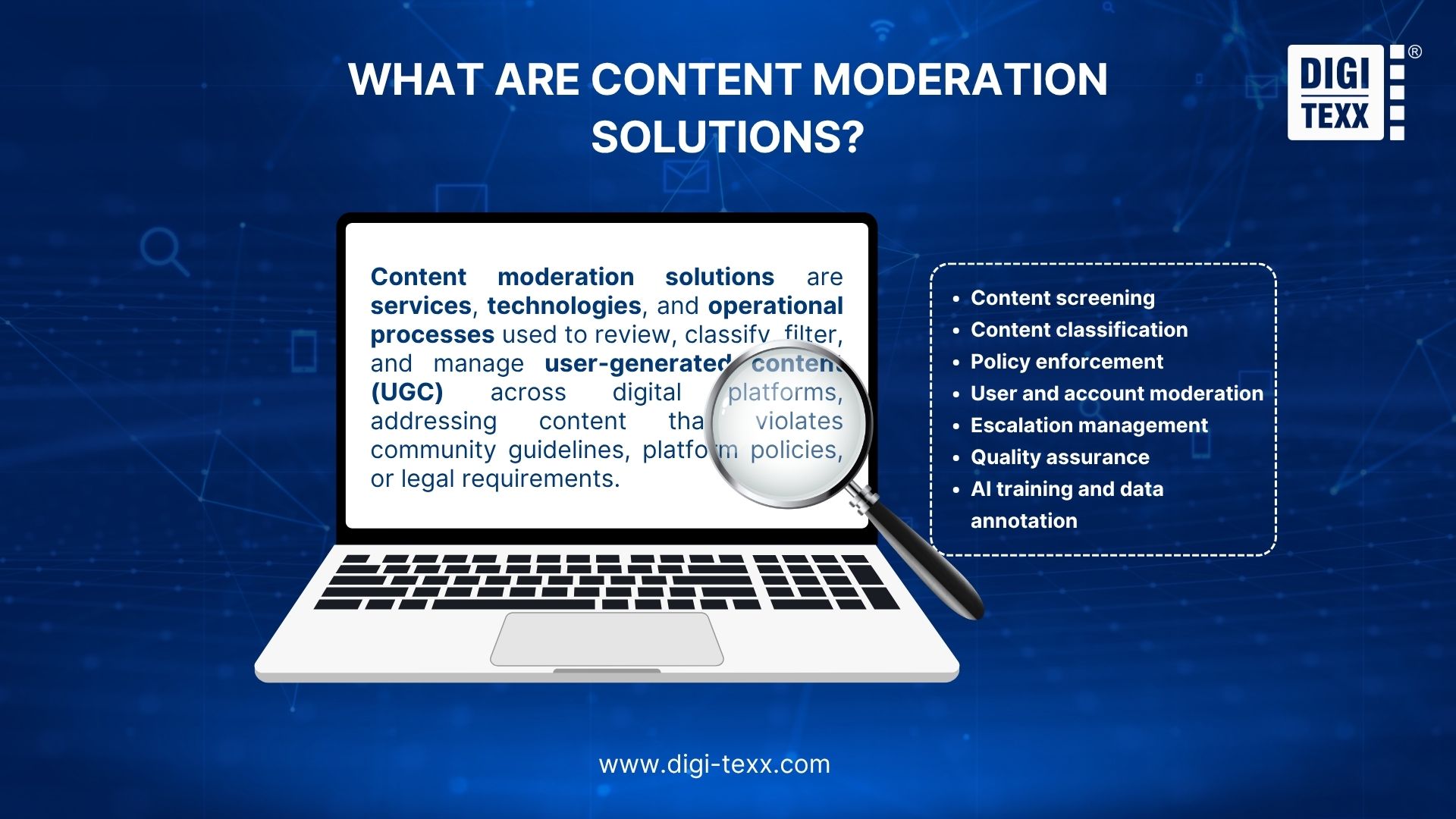 Definition and core functions of content moderation solutions