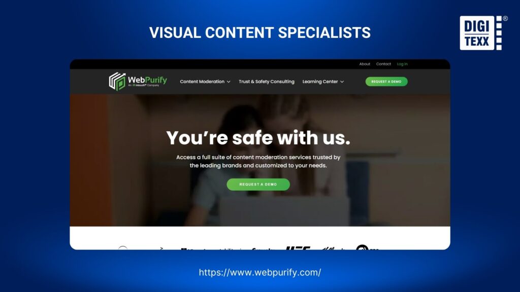 WebPurify hybrid content moderation platform
