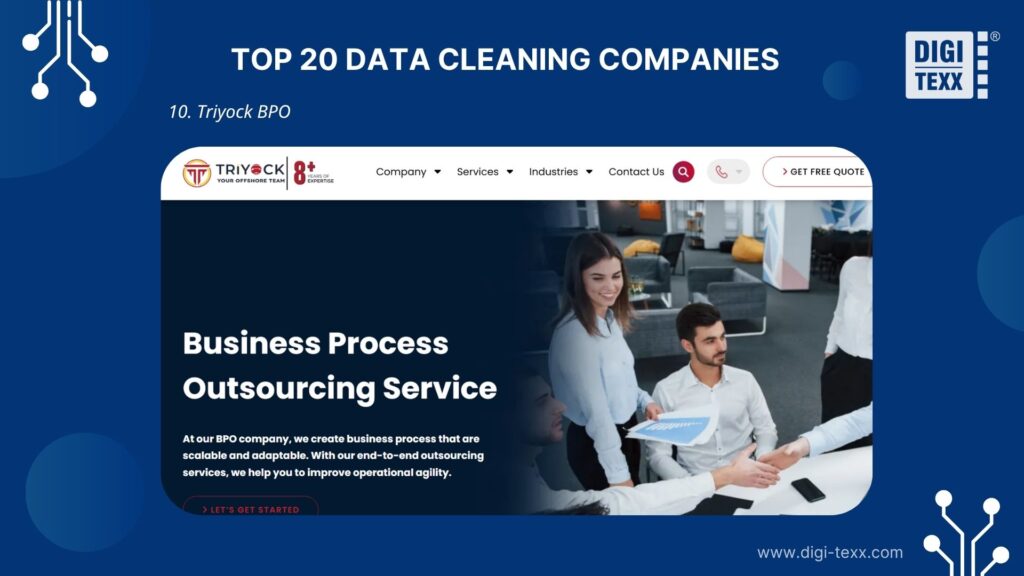 riyock BPO data validation and processing services