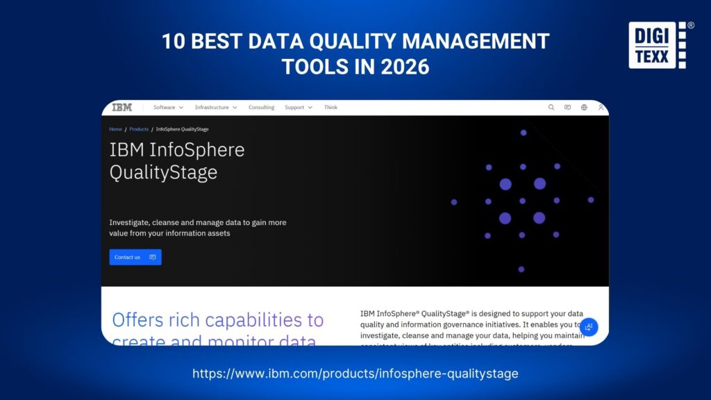 ibm infosphere qualitystage data quality services