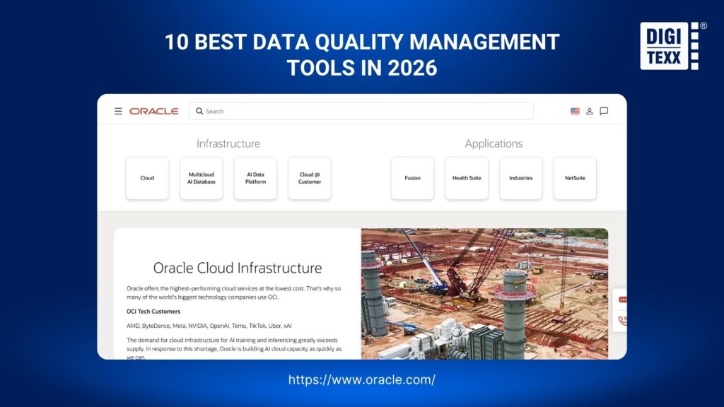 oracle data quality management services