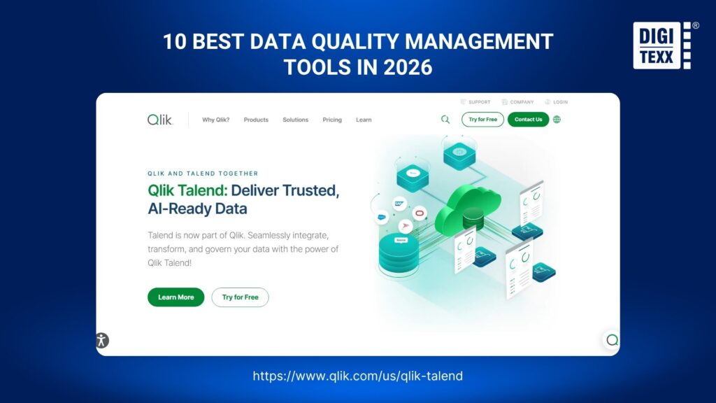qlik talend data quality management services