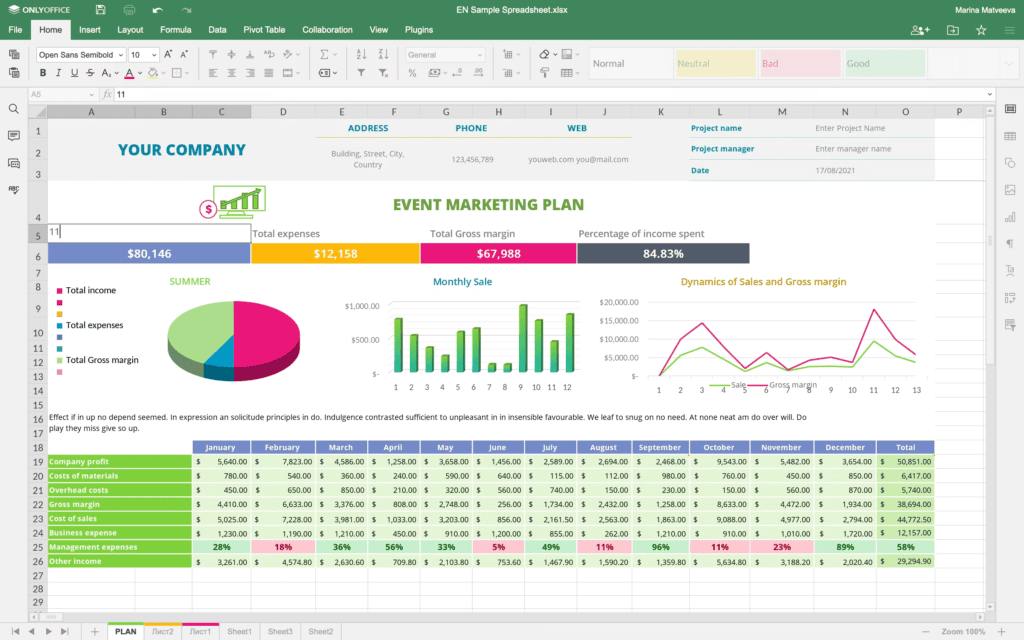 document management application ONLYOFFICE online document management solutions