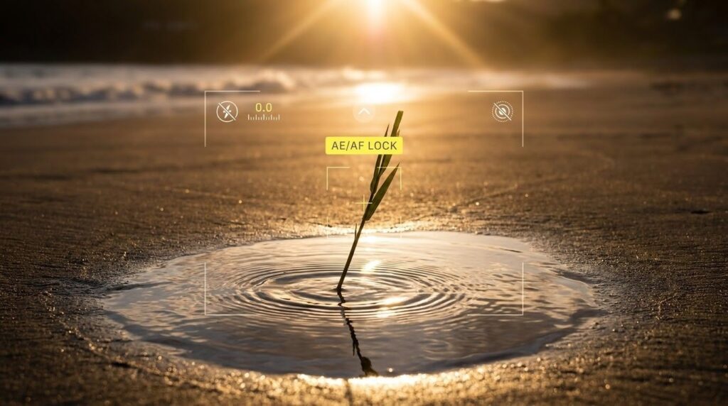 tap your subject to focus